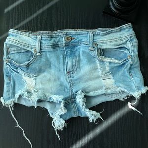 Highway jean shorts